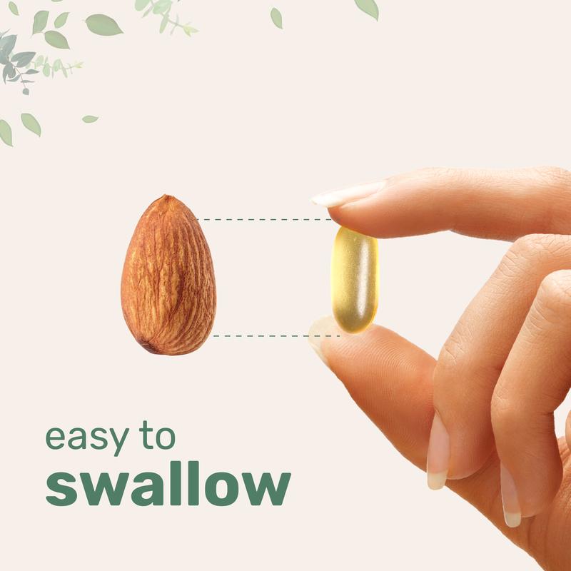 Ultra Strength Omega-3 Fish Oil Softgels | High EPA & DHA + Vitamin D3 | Burpless Lemon Flavor - SBody Kings