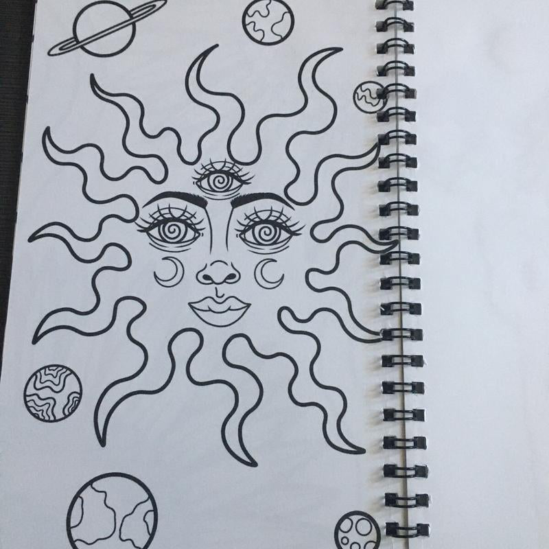 Left-Handed Mini Coloring Books – Easy-Flip Art Pads for Lefty Kids & Adults