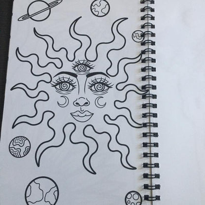 Left-Handed Mini Coloring Books – Easy-Flip Art Pads for Lefty Kids & Adults