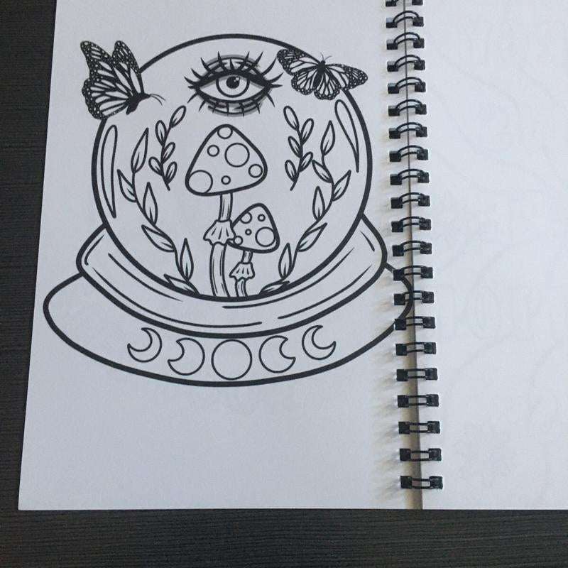 Left-Handed Mini Coloring Books – Easy-Flip Art Pads for Lefty Kids & Adults