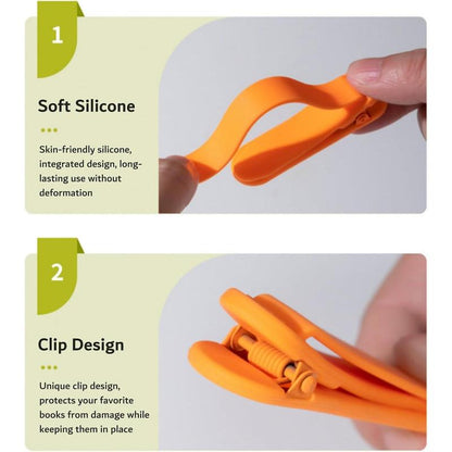 Automatic Bookmarks Set – 6-Pack Smart Page Holders for Readers | Cute Reading Accessories Gift