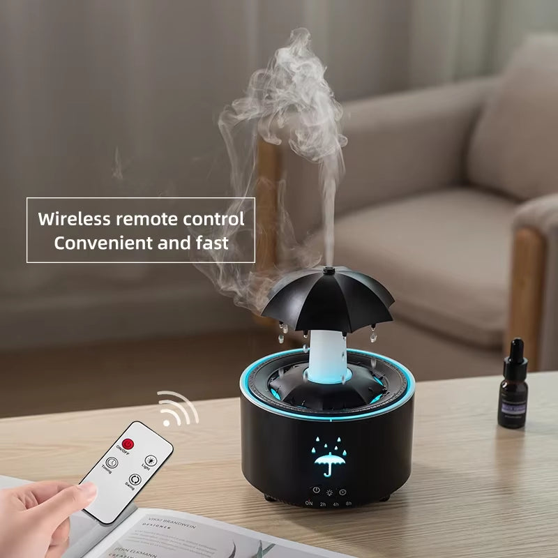 Umbrella Mist Cloud LED Humidifier