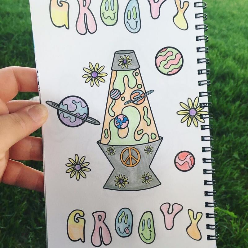 Left-Handed Mini Coloring Books – Easy-Flip Art Pads for Lefty Kids & Adults