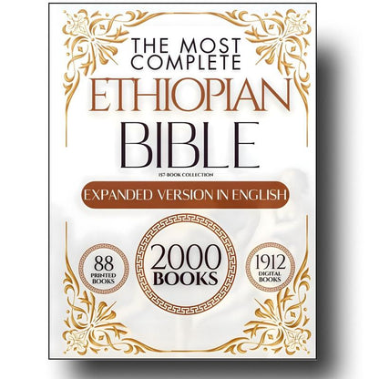 Complete Ethiopian Bible Collection – English Edition with Apocrypha & Ancient Scriptures