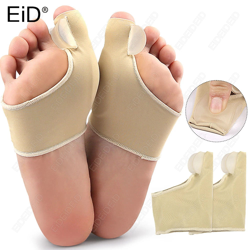 Bunion Corrector Silicone Gel | Hallux Valgus Toe Straightener & Pain Relief Sleeve - SBody Kings