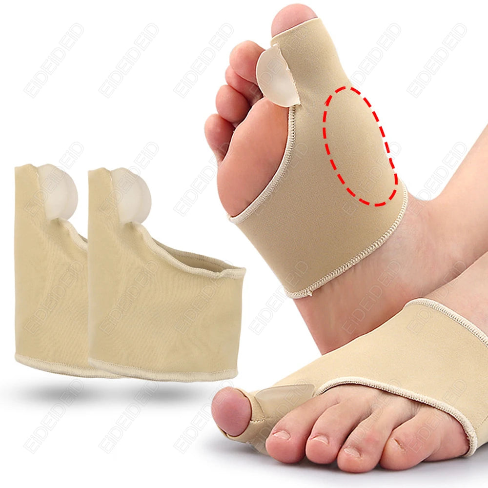 Bunion Corrector Silicone Gel | Hallux Valgus Toe Straightener & Pain Relief Sleeve - SBody Kings
