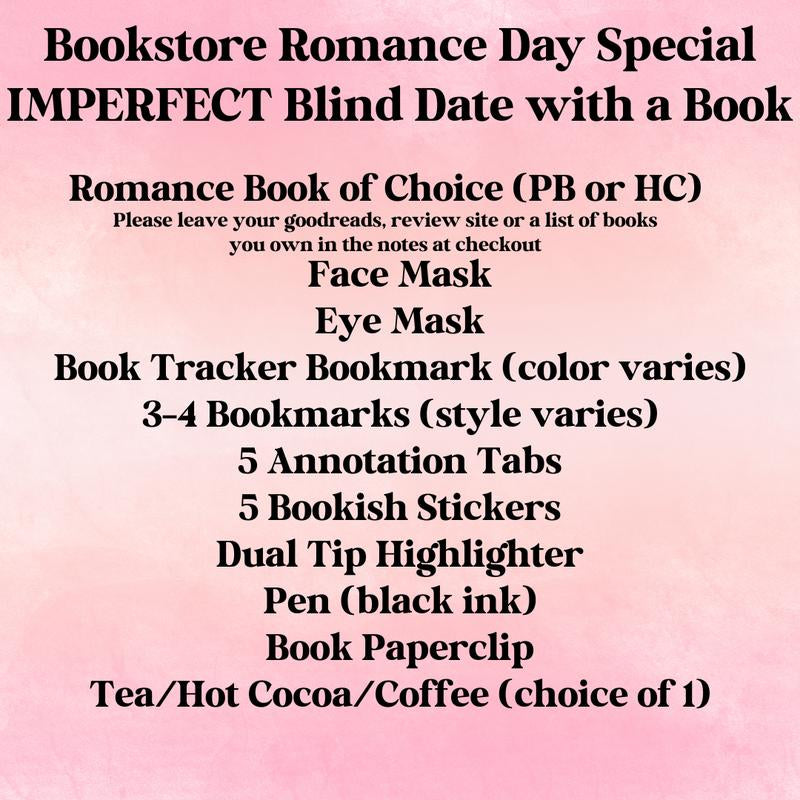 Spicy Mystery Romance Book Box – Imperfect Edition + Bookish Extras