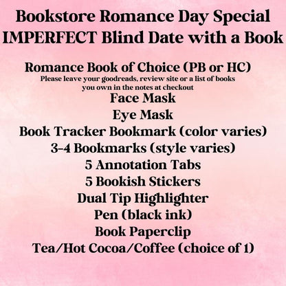 Spicy Mystery Romance Book Box – Imperfect Edition + Bookish Extras