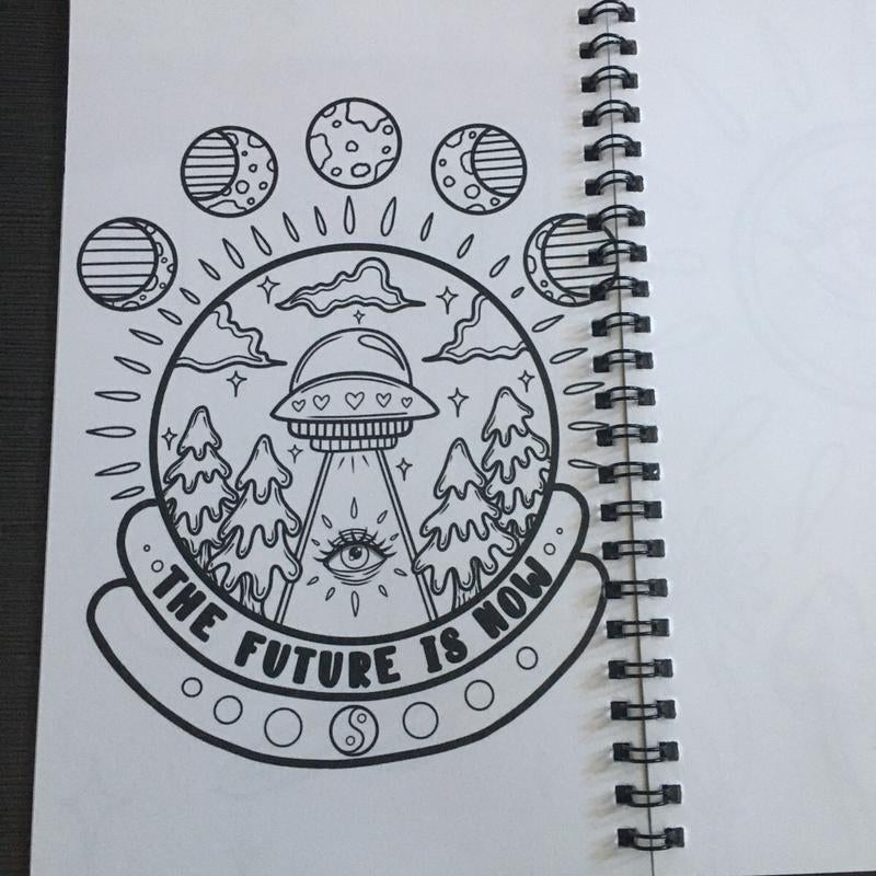 Left-Handed Mini Coloring Books – Easy-Flip Art Pads for Lefty Kids & Adults