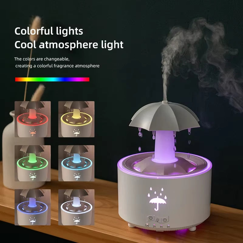 Umbrella Mist Cloud LED Humidifier