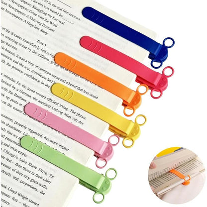 Automatic Bookmarks Set – 6-Pack Smart Page Holders for Readers | Cute Reading Accessories Gift