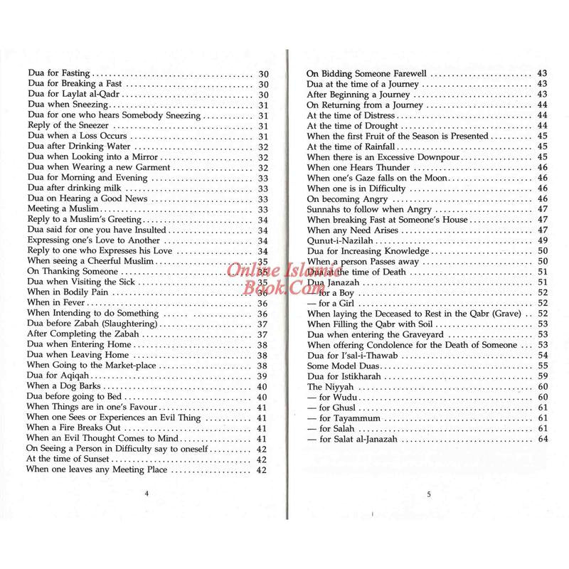 Daily Dua Guide – English–Arabic Islamic Supplication Book