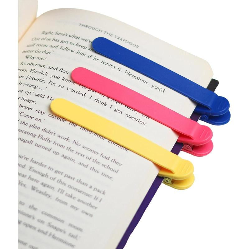 Automatic Bookmarks Set – 6-Pack Smart Page Holders for Readers | Cute Reading Accessories Gift