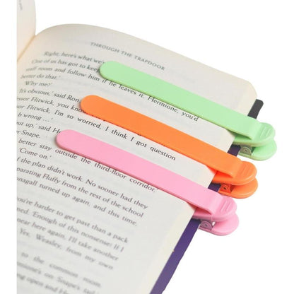 Automatic Bookmarks Set – 6-Pack Smart Page Holders for Readers | Cute Reading Accessories Gift